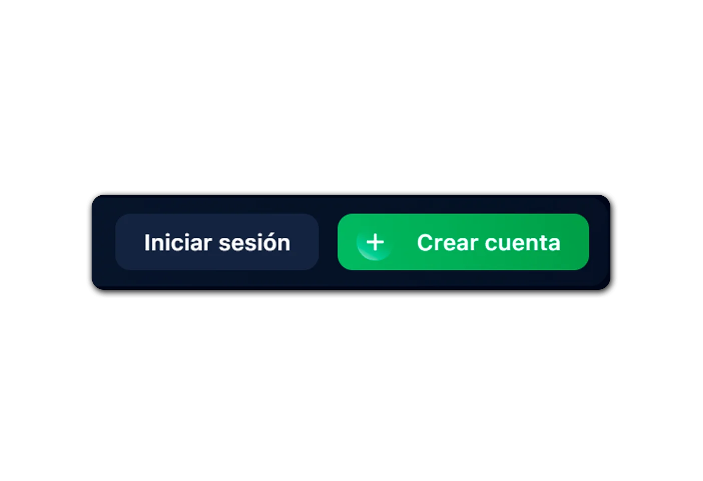 Botón de entrada y control