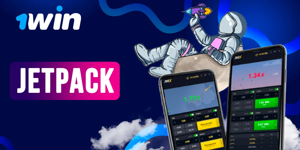 Jetpack para el juego JetX que hará correr tu puntuación
